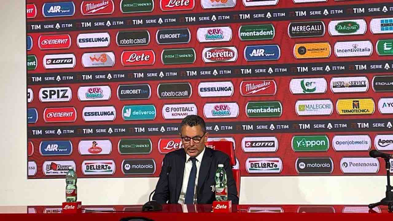 Monza-Juventus, conferenza Landucci