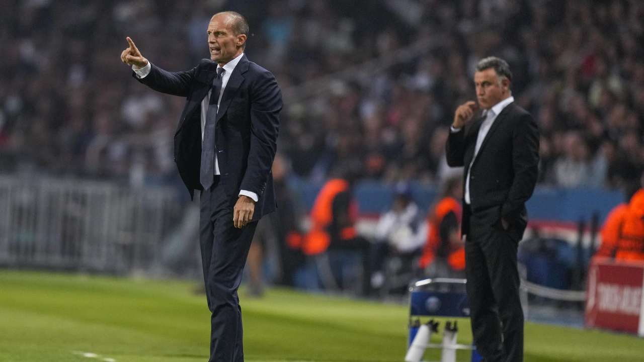 PSG-Juventus, rammarico Allegri: "Occasione persa"