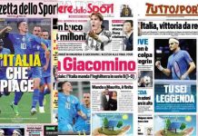 Rassegna Stampa, le prime pagine dei quotidiani sportivi del 24 settembre