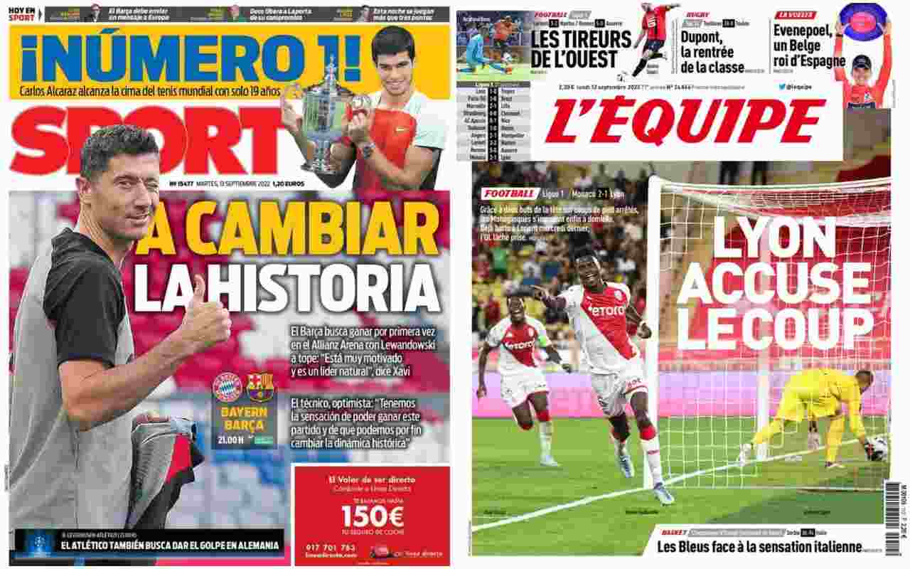 Rassegna Stampa, le prime pagine dei quotidiani esteri del 13 settembre