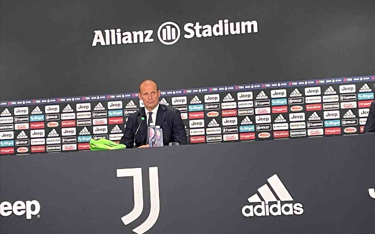 allegri conferenza juventus spezia calciomercato.it 20220831
