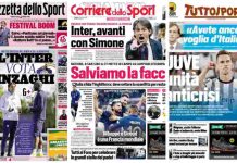 Rassegna Stampa, le prime pagine dei quotidiani sportivi del 23 settembre