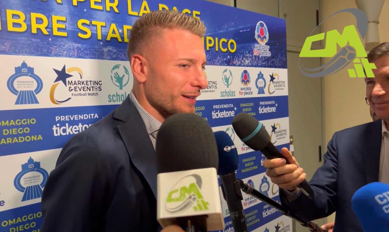 immobile infortunio nazionale spezia rientro lazio calciomercato.it 20220929