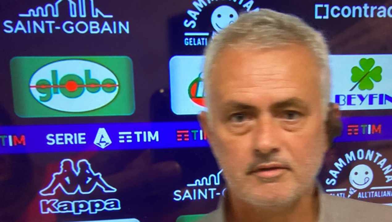 Josè Mourinho commenta Empoli-Roma