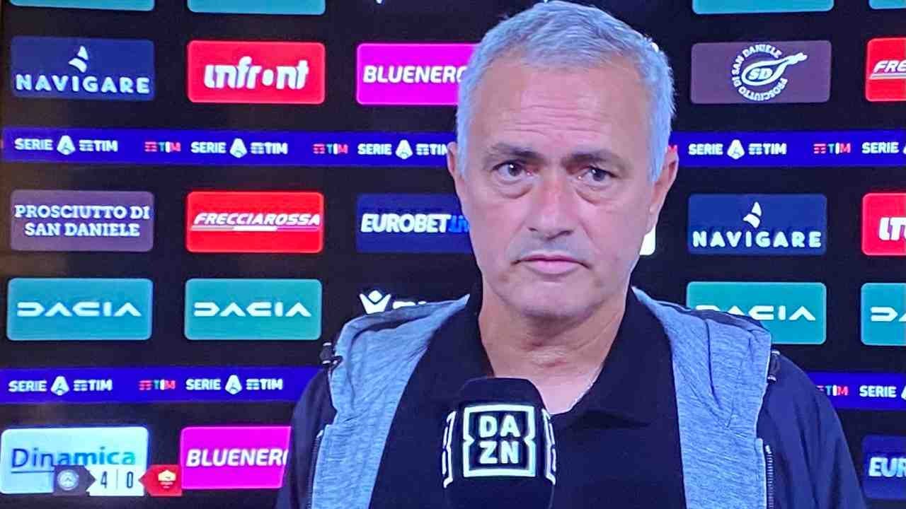 mourinho udinese roma calciomercato.it 20220904