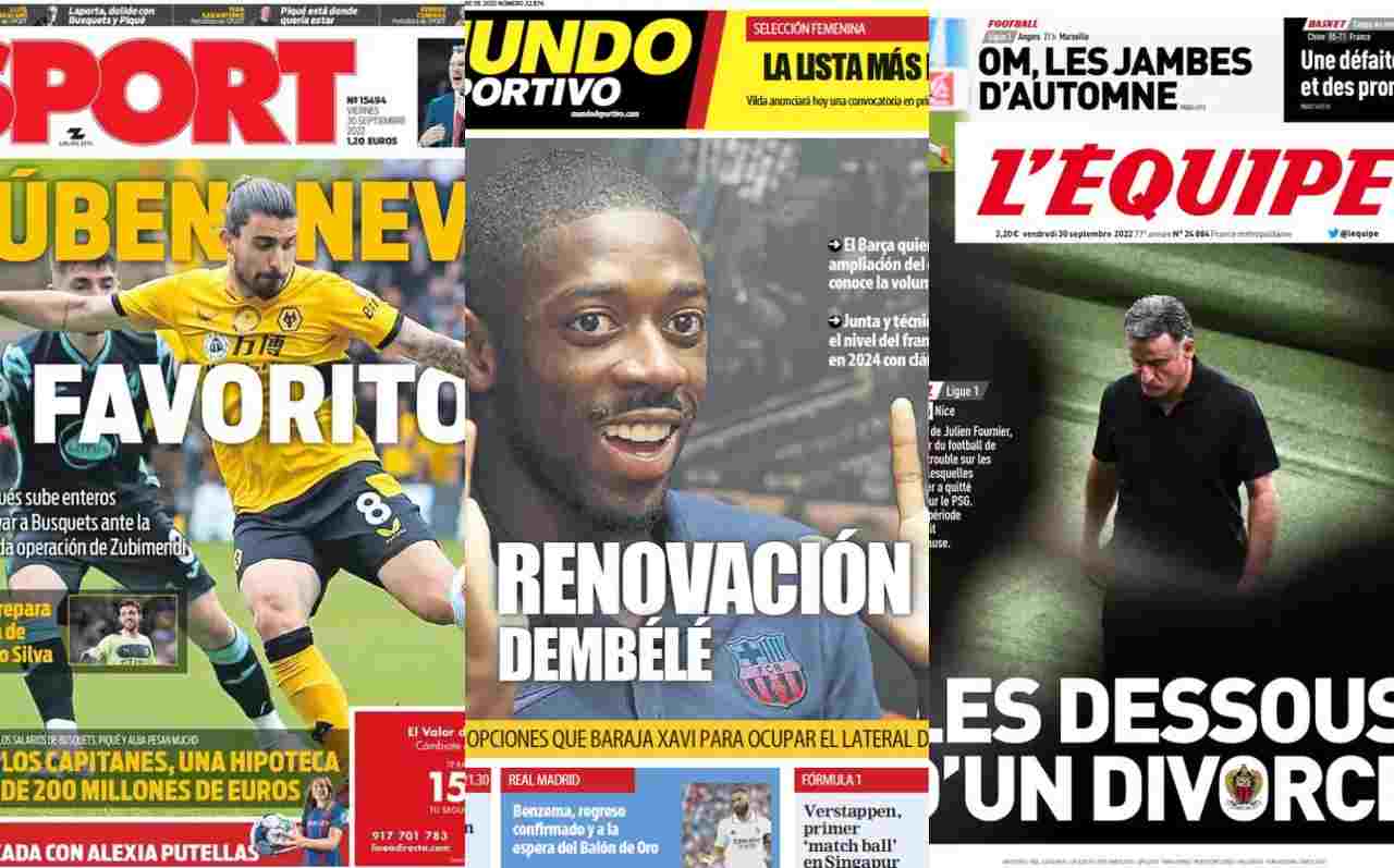 rassegna 30 settembre calciomercato.it 20220930