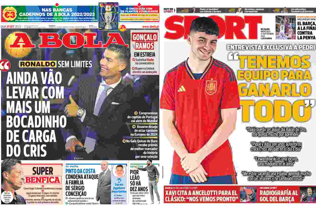 rassegna stampa a bola sport 20220920