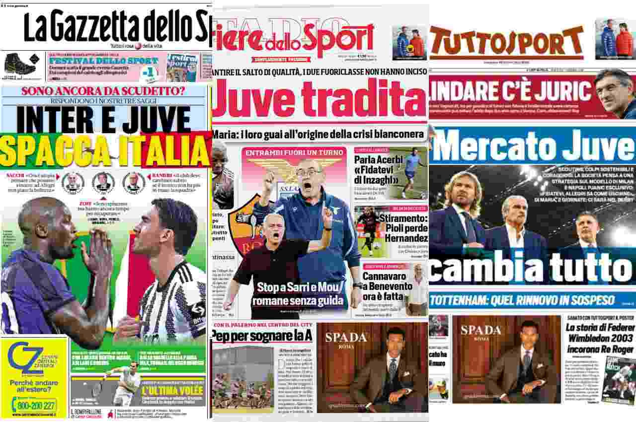 rassegna stampa corriere gazzetta tuttosport 20220920