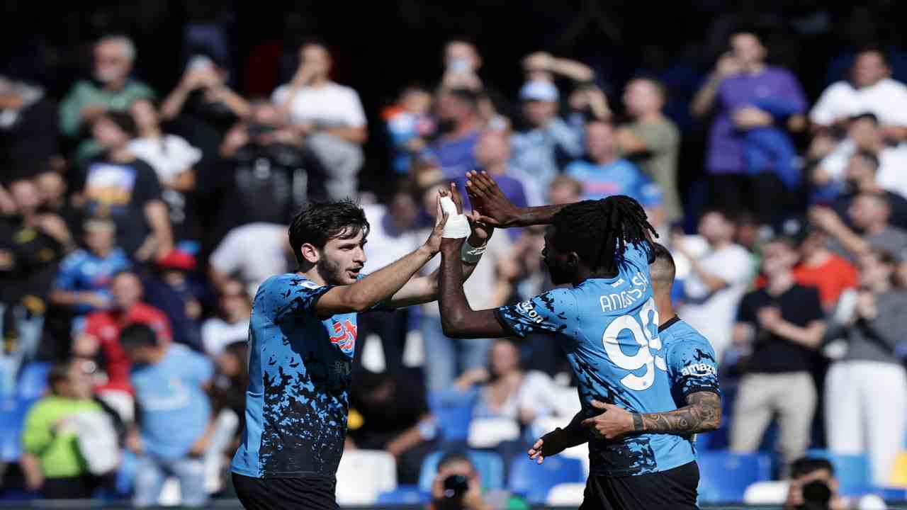 Serie A, Napoli-Torino 3-1: Spalletti fa festa, Anguissa e Kvara 'domano' il Toro