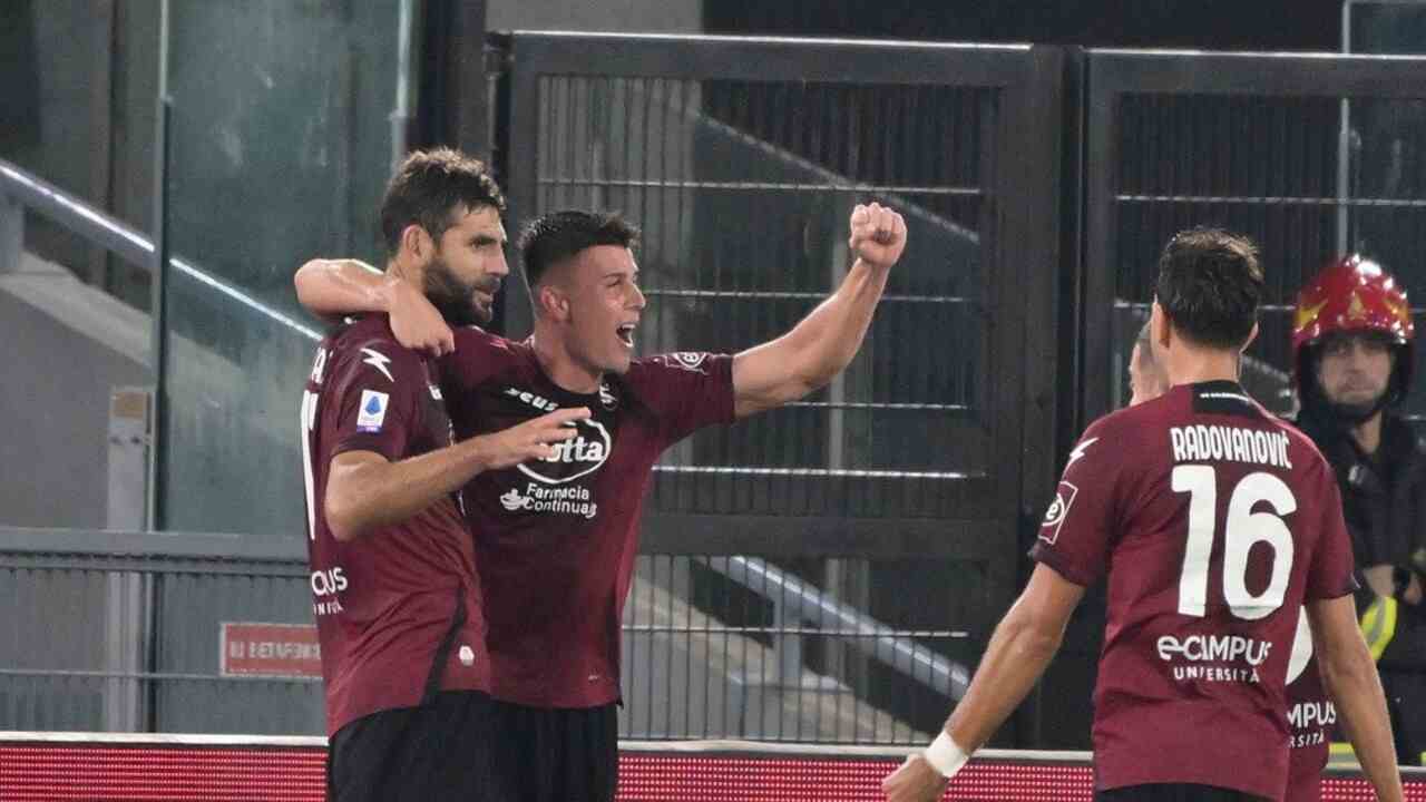 Serie A, Lazio-Salernitana 1-3
