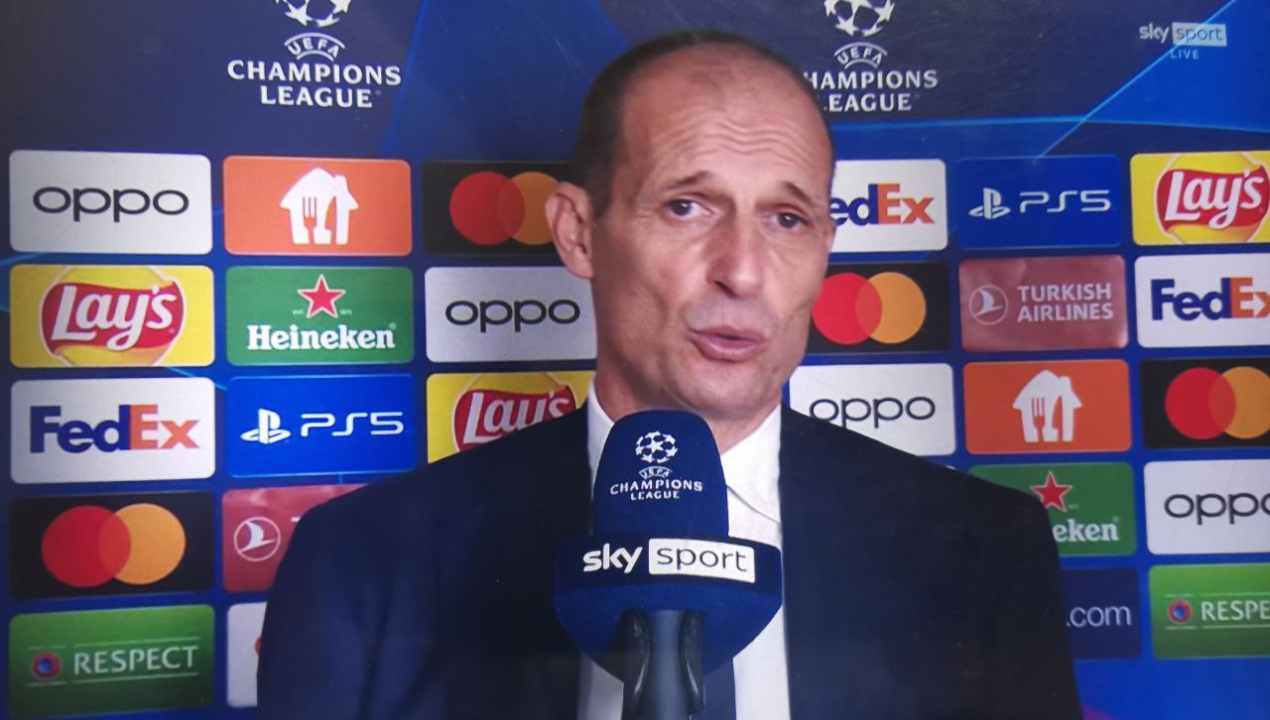 Benfica-Juve, Allegri contento dei giovani