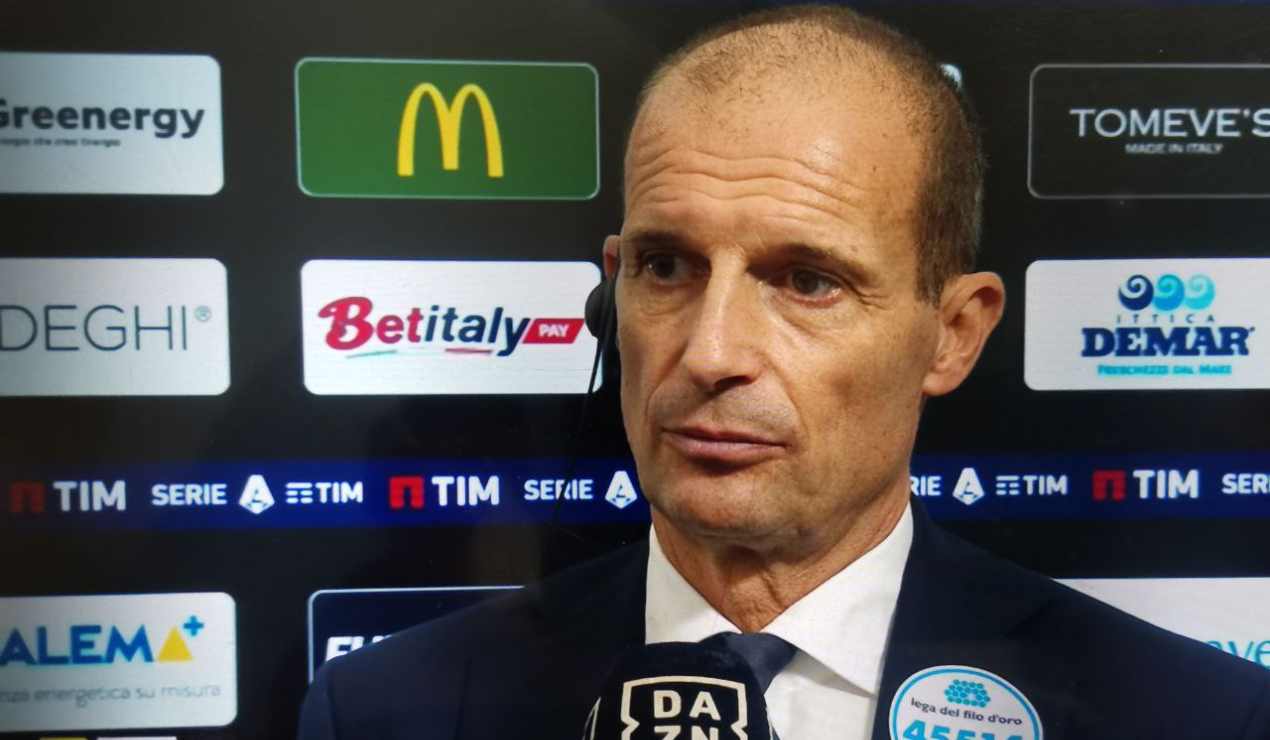 Allegri dopo Lecce-Juventus