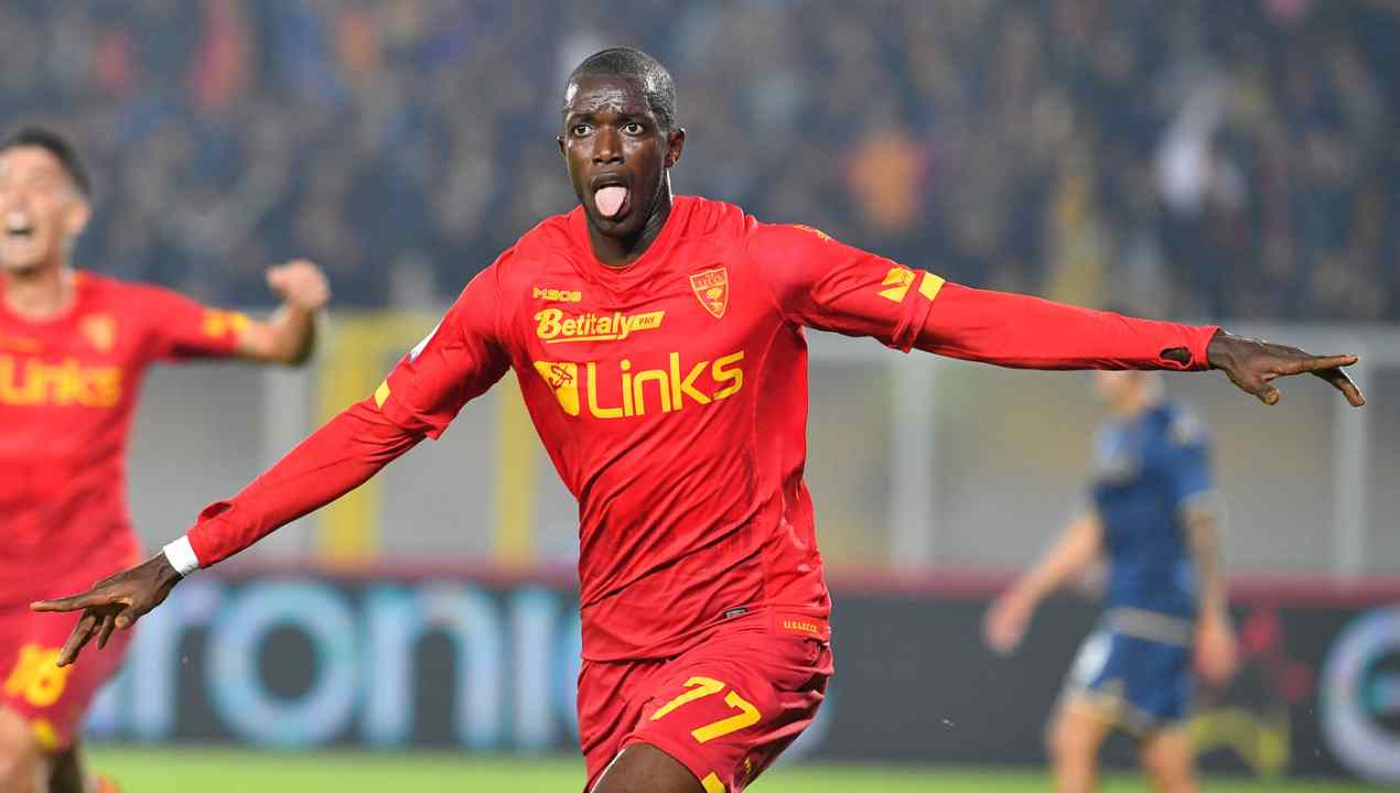 Ceesay gol in Lecce-Fiorentina