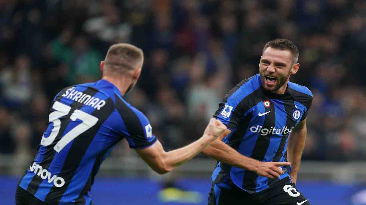 Inter-Sampdoria, voti e tabellino