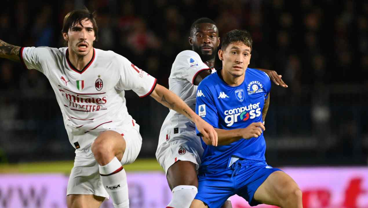 Empoli-Milan, decide Rebic