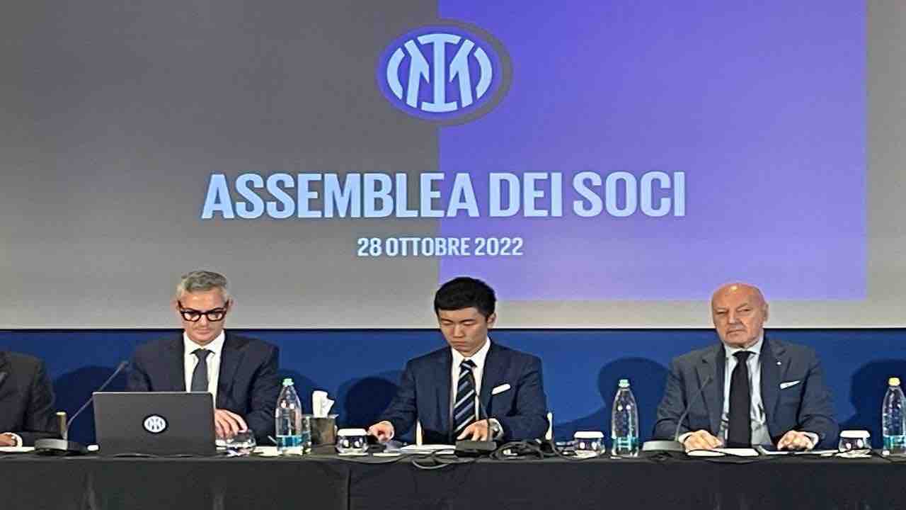 Inter, Assemblea Zhang Marotta