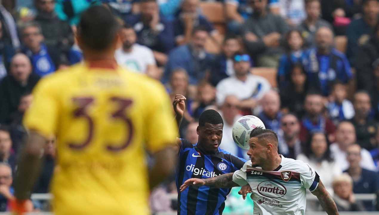 Inter-Salernitana, polemiche per rigore non dato