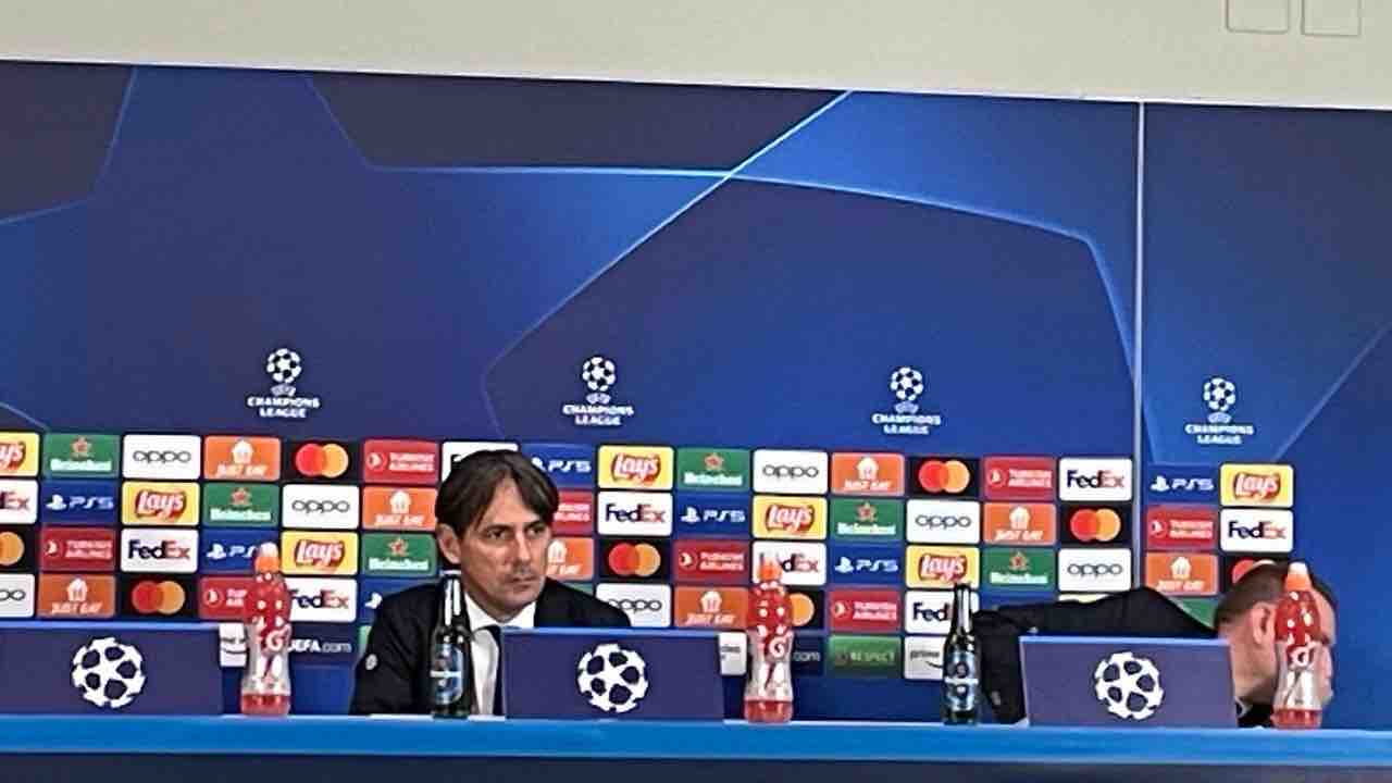 Inter-Viktoria, Inzaghi in conferenza