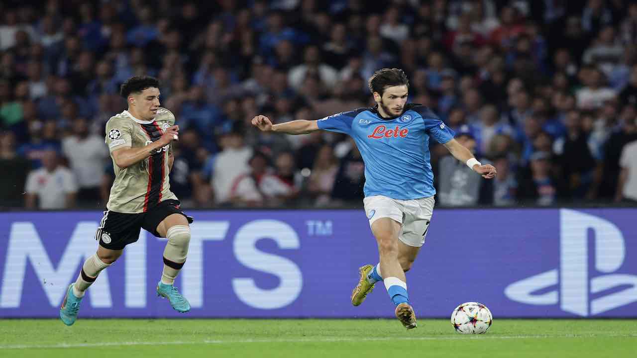 Calciomercato Napoli: Kvaratskhelia esplode