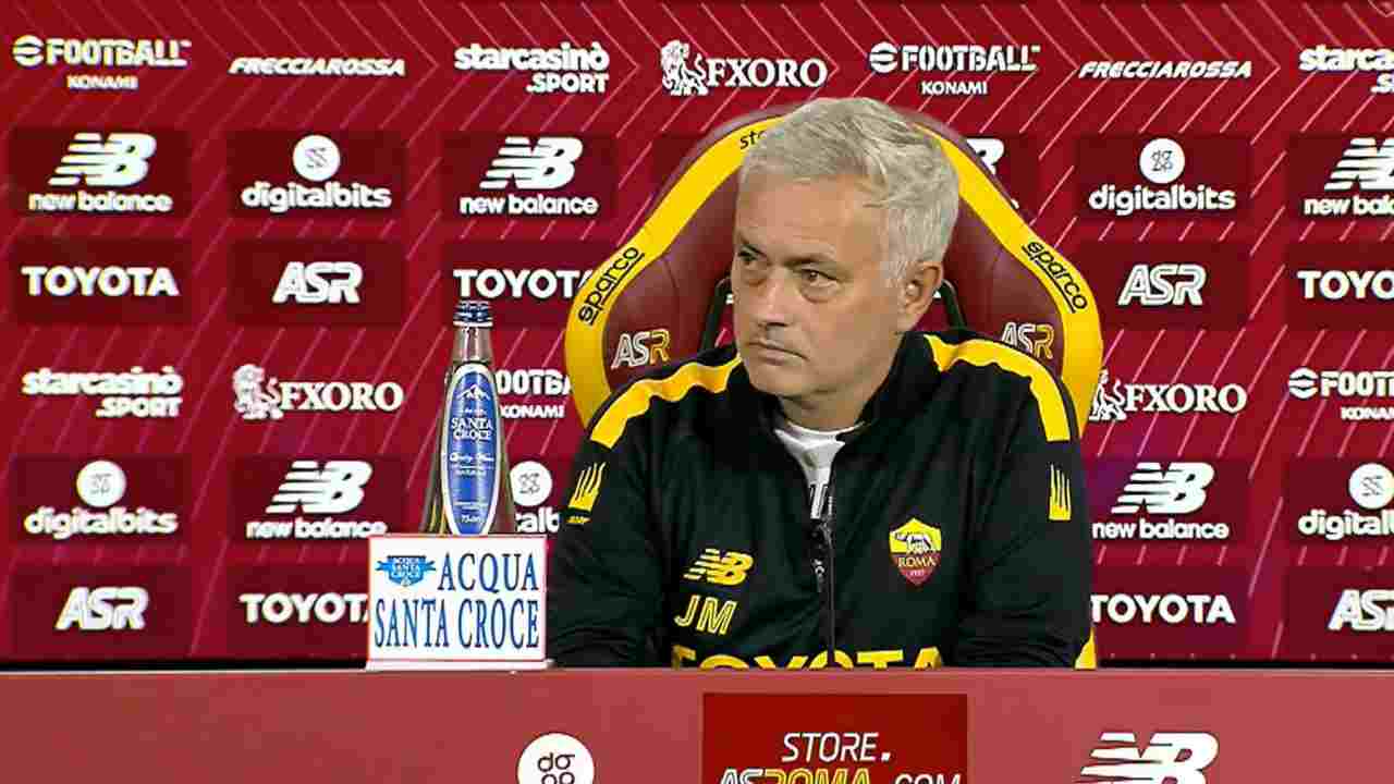 Roma-Napoli, la conferenza di Mourinho