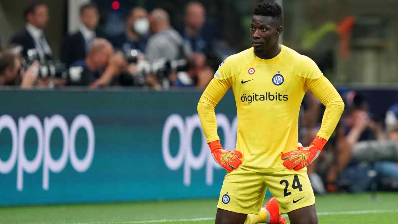 Inter-Viktoria Plzen, nervosismo nel finale: "Calcio a Onana"