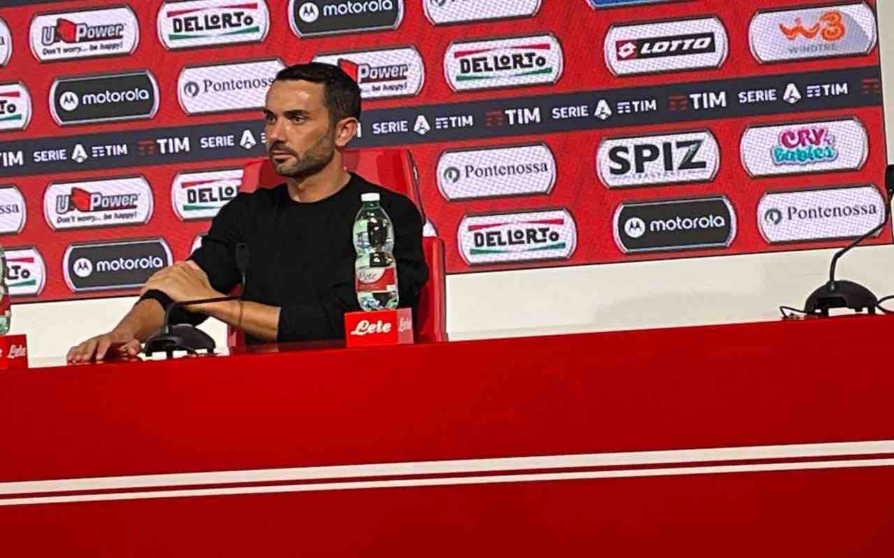 Monza-Spezia, Palladino in conferenza