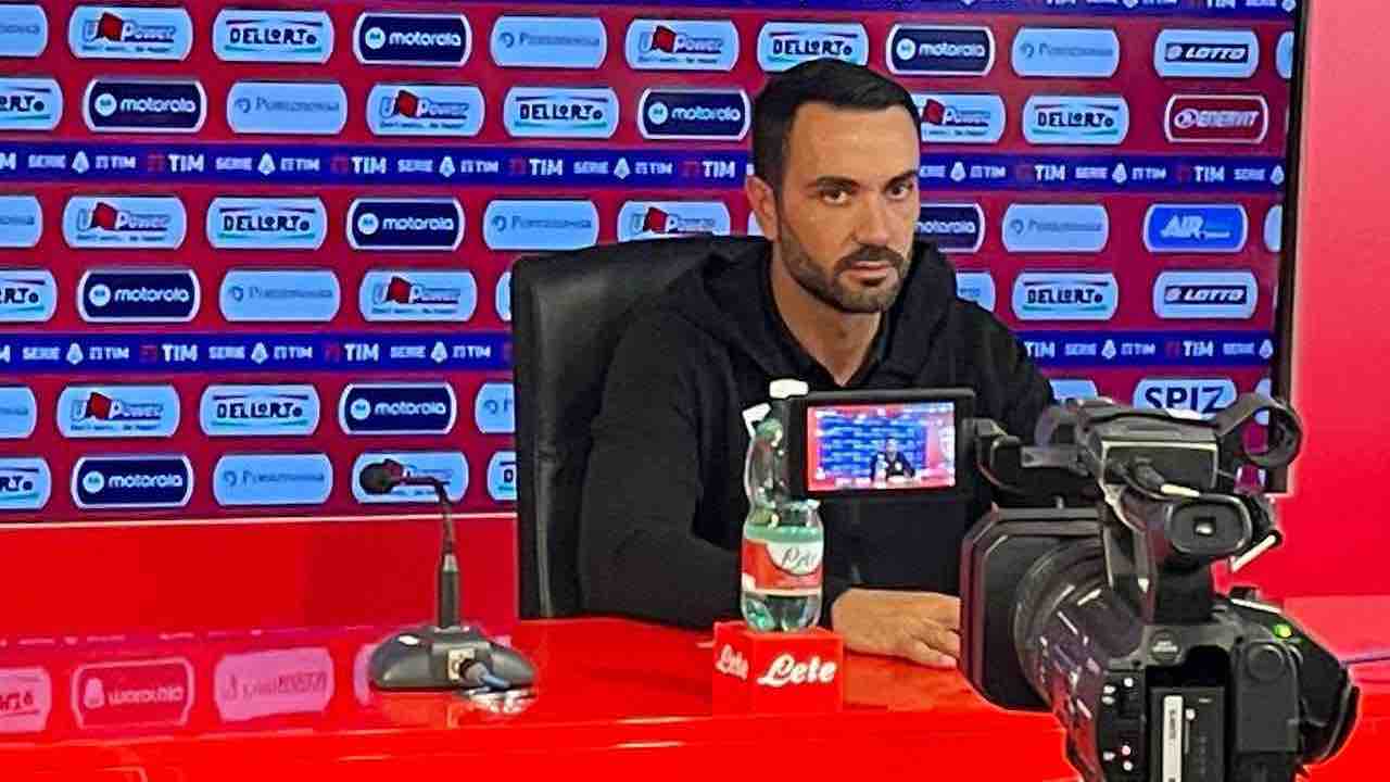 Monza, conferenza stampa Palladino