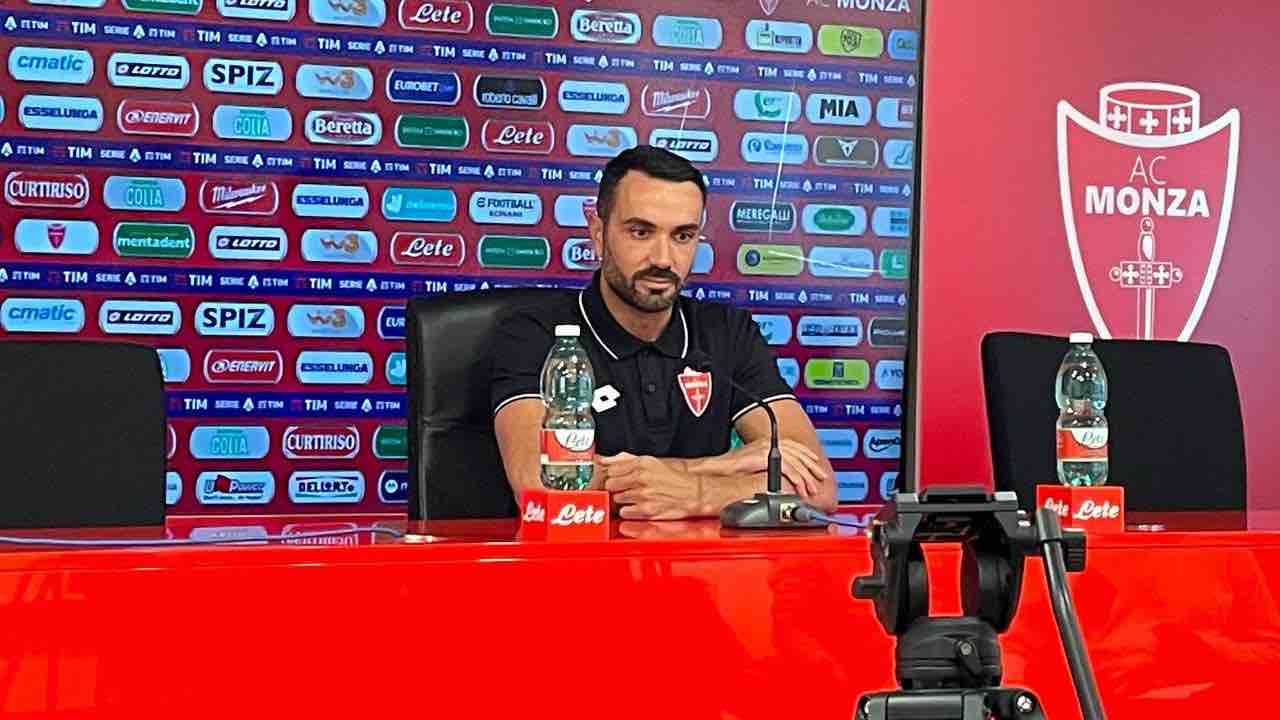 Monza, conferenza Palladino