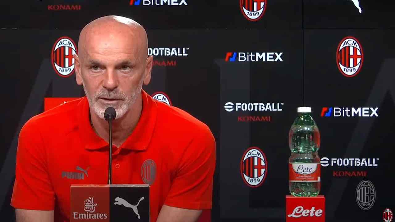 Milan-Juve: Stefano Pioli in conferenza stampa