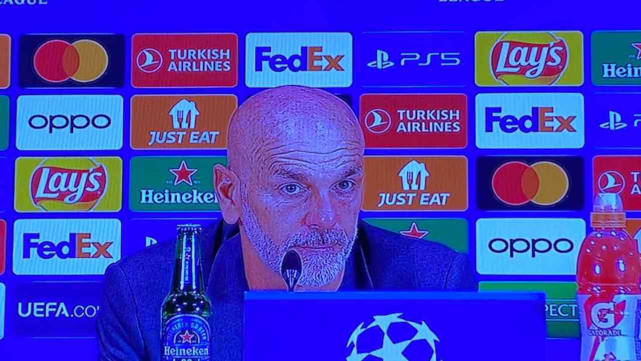 Milan-Chelsea: Pioli in conferenza stampa