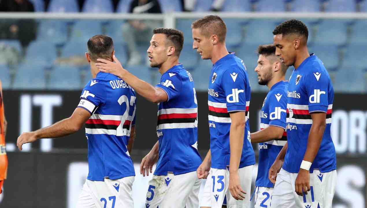 Esultanza Sampdoria: Ascoli battuto