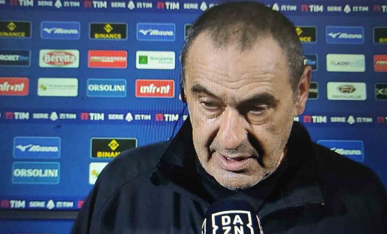 Sarri avverte Lotito: "Se è cosi deve trovarsi un altro allenatore"