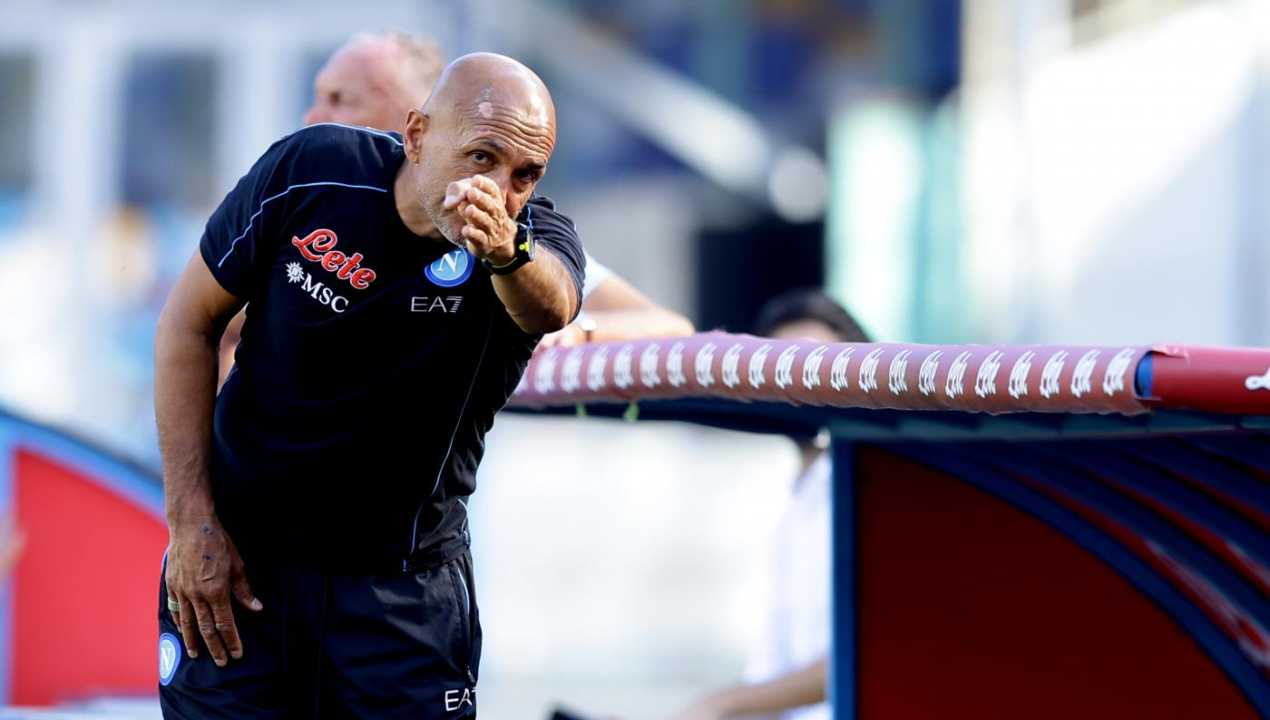 Spalletti sul rinnovo prima di Napoli-Bologna