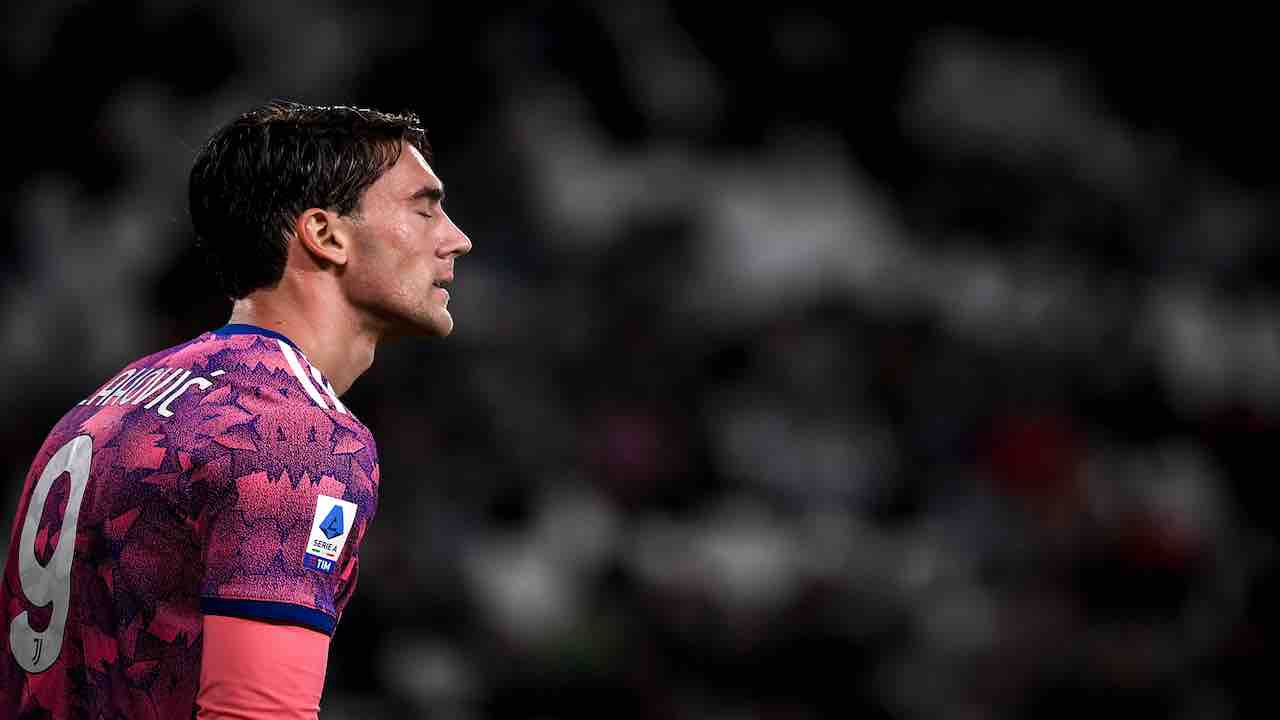 Juventus, momento negativo per Vlahovic
