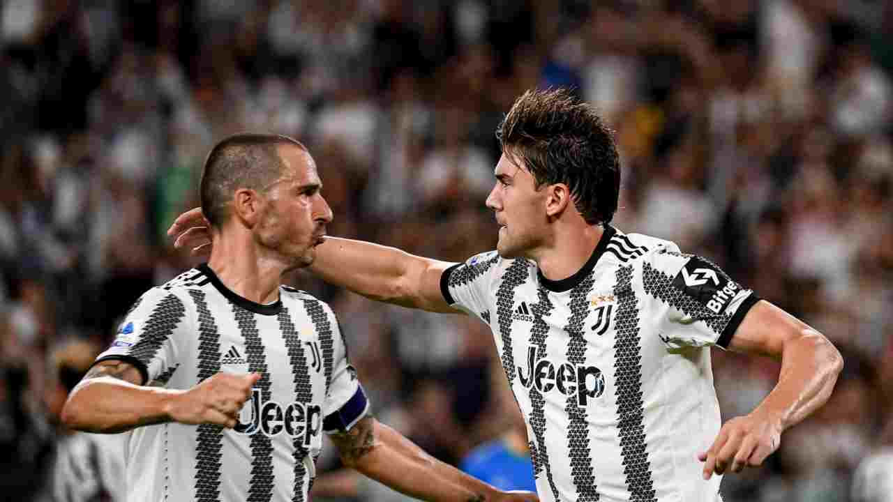 Juventus, attacco a Bonucci in diretta