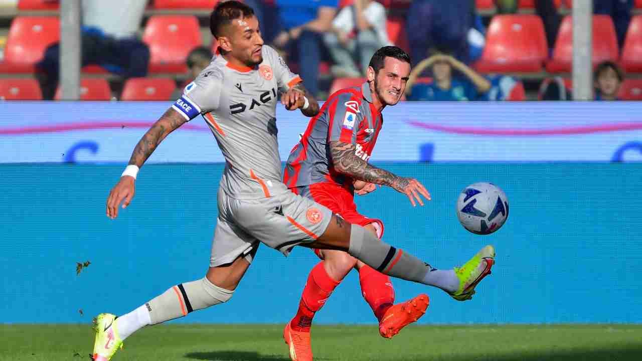 Cremonese-Udinese, la cronaca