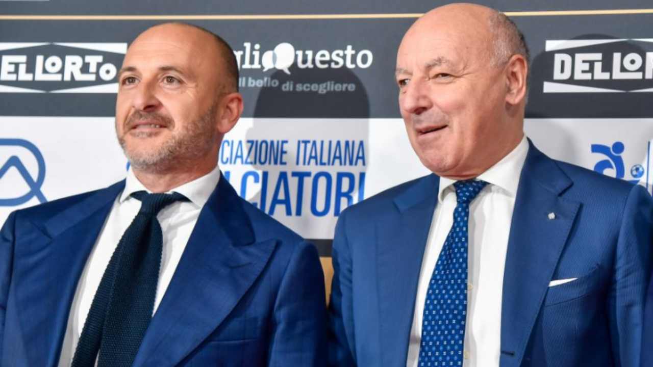 marotta ausilio bensebaini juventus inter calciomercato.it 20221020