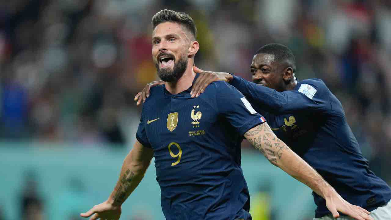 La Francia cala il poker e ‘parla‘ italiano: super Giroud, Australia travolta