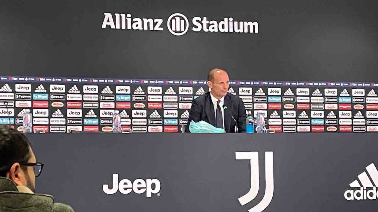 Juventus-Inter, conferenza Allegri