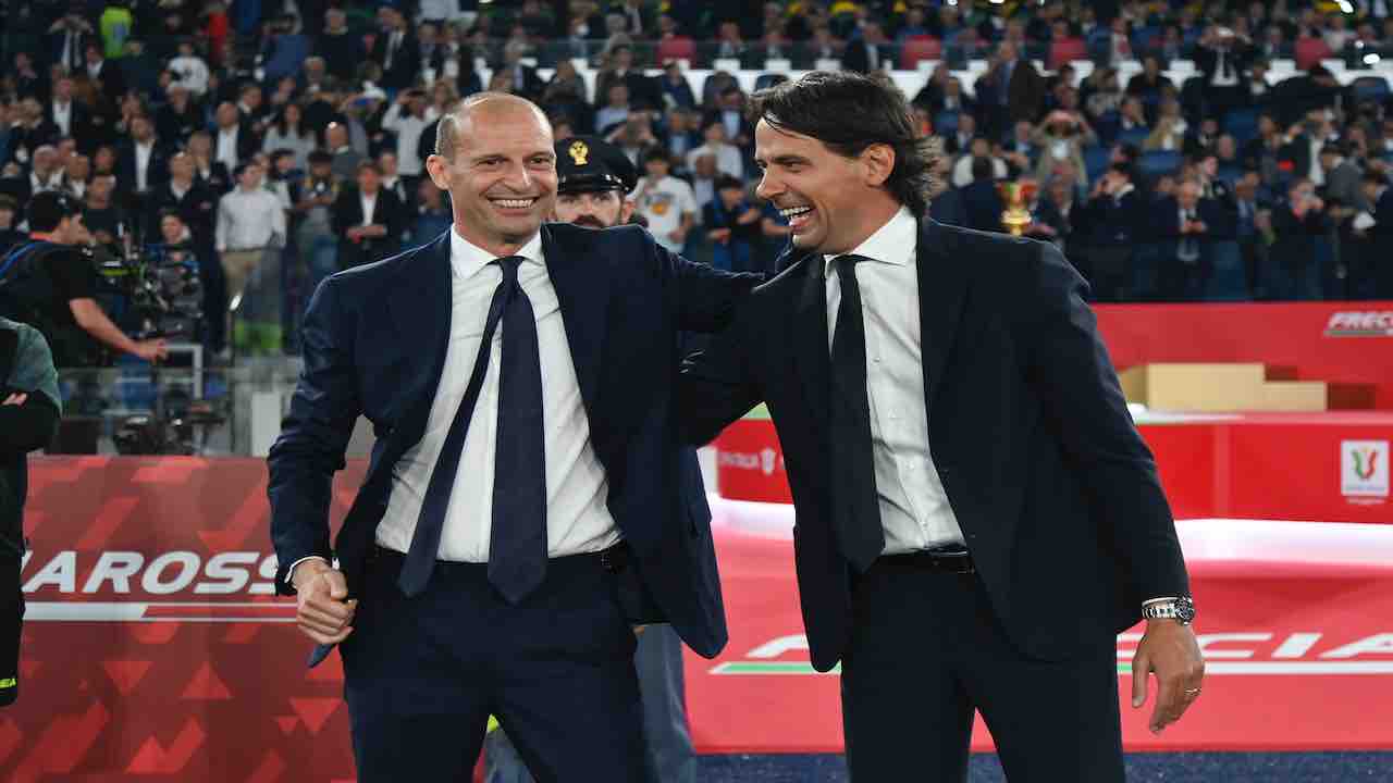 Juventus e Inter, Sabatini su Allegri e Inzaghi