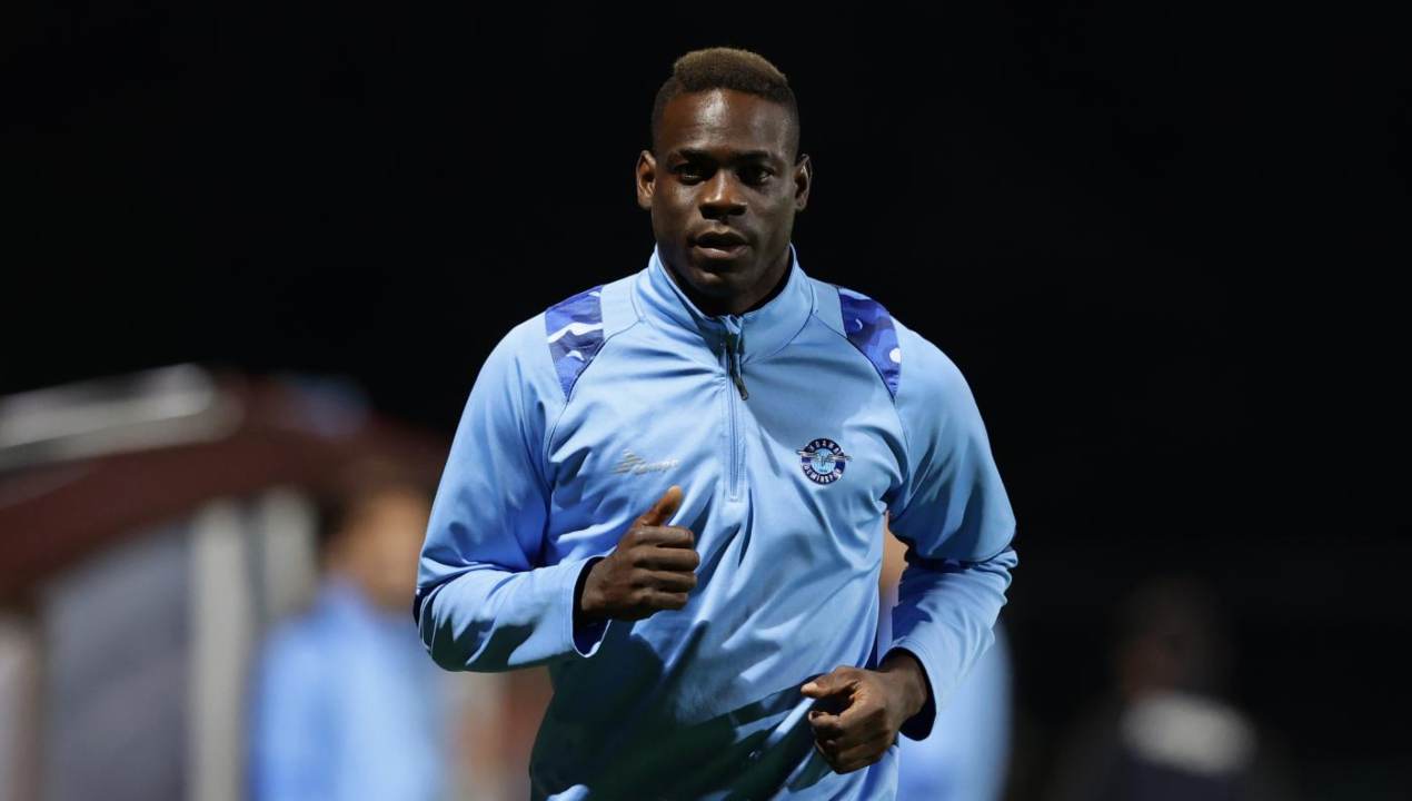 Ranieri al Sione con Balotelli