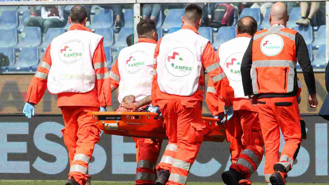 Operazione ufficiale e tre mesi di stop: salta anche l'Inter