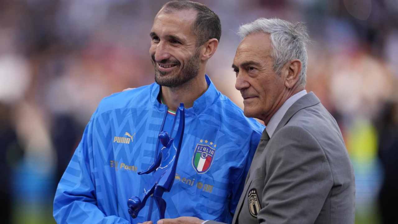 Mancini invoca il ritorno di Chiellini: "C'è posto per lui"