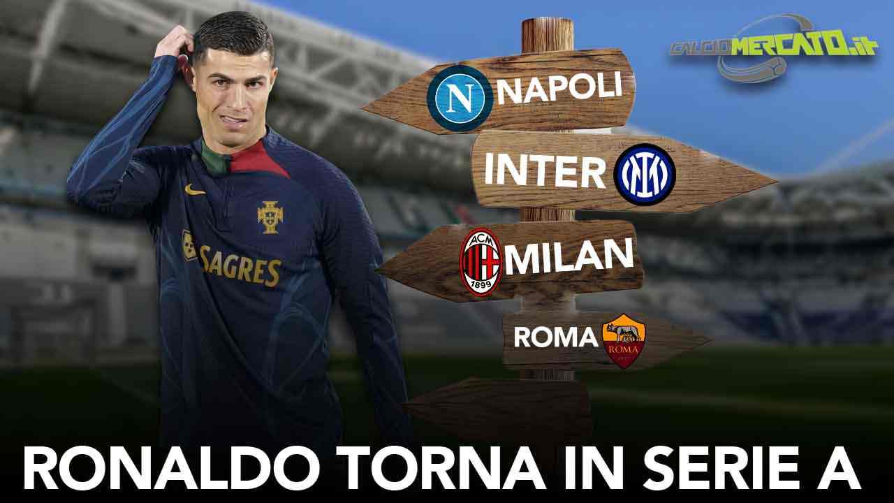 Ritorno di Ronaldo in Serie A: hanno scelto il nuovo club