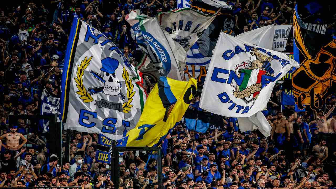 Inter, la reazione della Curva Nord