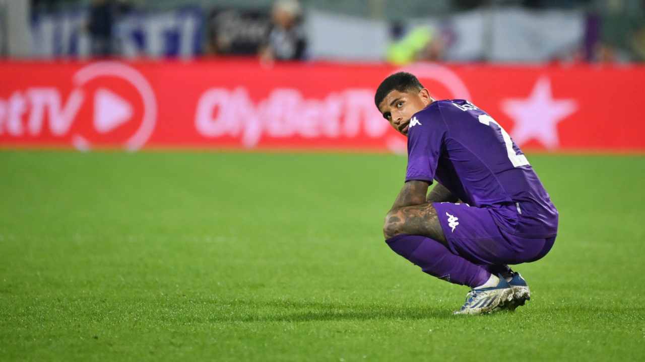 Milan-Fiorentina, Dodo costretto a lasciare il campo per infortunio