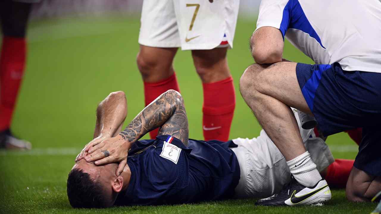 Francia, infortunio tremendo: UFFICIALE la rottura dei legamenti