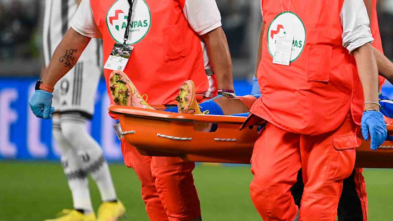 Udinese-Lecce: infortunio per Umtiti