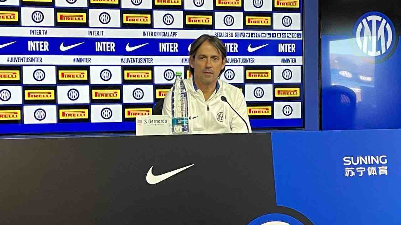 Juventus-Inter, conferenza Inzaghi