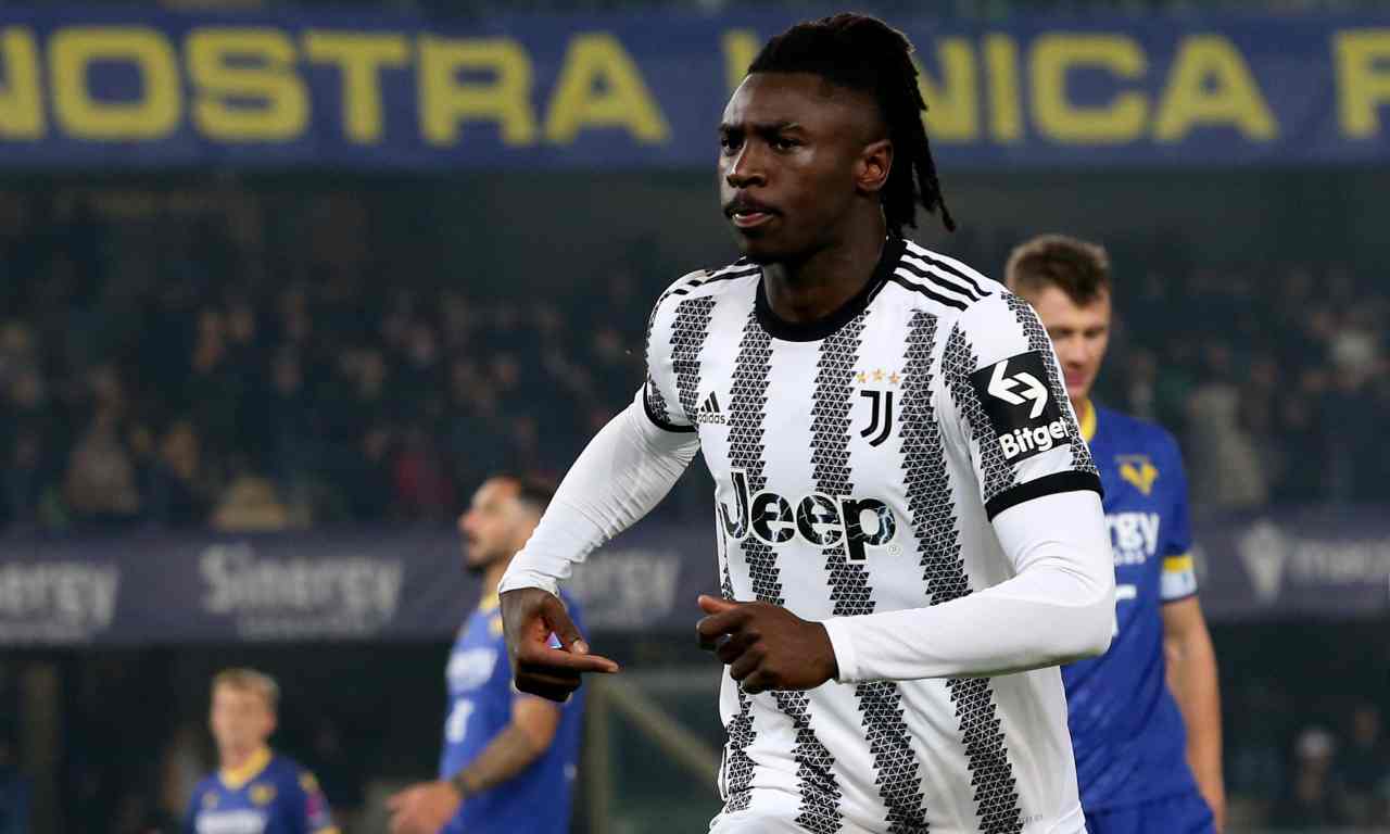 PAGELLE E TABELLINO Verona-Juventus 0-1: Kean la decide, abbaglio di Di Bello